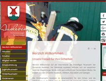 Tablet Screenshot of feuerwehr-ausleben.de